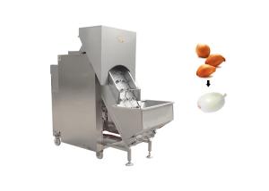 Wholesale 1.52Kw Multifunctional 3000kg/H Onion Peeling Machine from china suppliers
