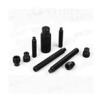 DIN915 Grade 12.9 Black Oxide 45H Alloy Steel Hex Socket Grub Screws With Dog