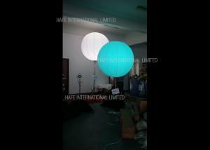 China Custom Type Blow Up Led Balloon Light With 72 W / 96 W Color Changing RGB Lamp on sale