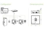 ZKTECO Fingerprint door access control SF400 STOCK Biometric time clock
