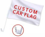 Custom Car Window Flags Digital Printing 30x45cm Buffalo Bills Window Flag