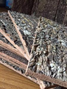 Wholesale 300*600mm Standard Size Frist-Layer Nature Cork Bark tiles,for Wall Decoration from china suppliers