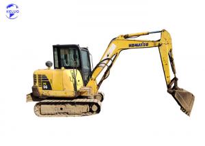 Wholesale PC56 Used Komatsu Excavator Yellow Heavy Construction Equipment from china suppliers