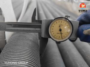 Wholesale ASME SA249 TP304 Extruded Finned Tubes With AL Fin For Air Cooler Heat Exchangers from china suppliers