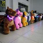 Hansel christmas amusement rides kids animal scooter rides moving animals