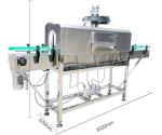 0.1Mpa plastic shrink wrap machine 120w Shrink Wrap Heat Tunnel For Bottles