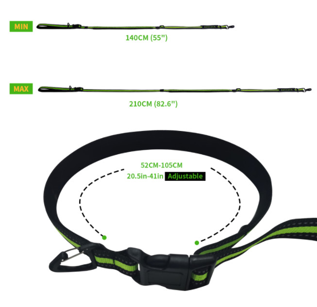 No Pull Adjustable Dog Harness Running Walking Training Hiking