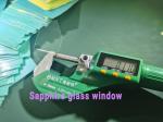 Polygon 100um Thickness Sapphire Optical Window Wafer Chemical Resistance