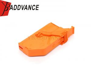 China AMP 50 Pin Female TE Connectivity Orange Electric Plug Cover For Connector on sale