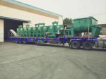 Single Layer Belt Dryer Industrial For Coconut Chips Wood Vegetable Protein
