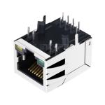 WE MIC24013-0102 Compatible LINK-PP LPJ0064GENL 10/100 Base-T Tab Down Green
