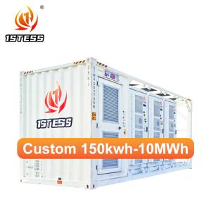 Wholesale Lithium Ion Battery Container Bess 1mwh 2mwh Energy Storage System All In One For Industrial Container from china suppliers
