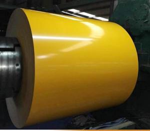 Wholesale PPGI Ral 1004 Color 0.12mm Prepainted Galvanized Steel Coil For Traffic Sign from china suppliers