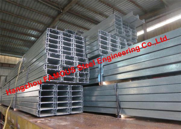 AS / ANZ4600 Grade Galvanized Steel Purlins And Girts Dimond DHS Perlings