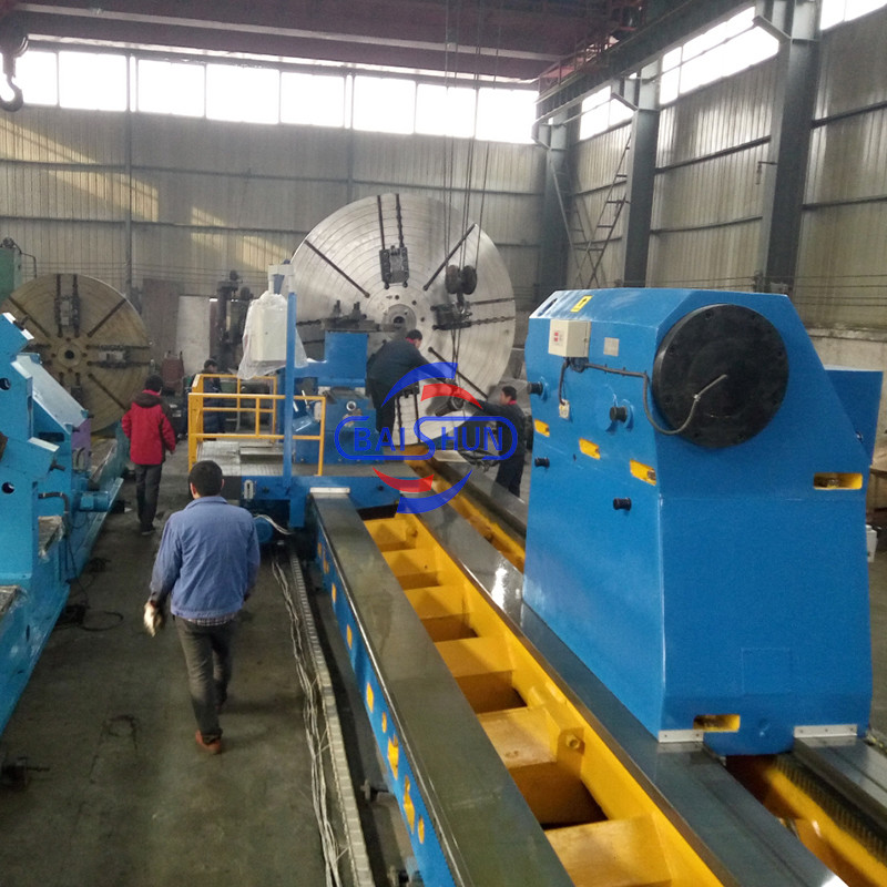 Factory Supply 3150mm Large Diameter Heavy Duty Load Horizontal Metal Turning Lathe
