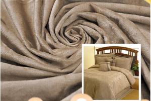China Faux suede upholstery fabrics on sale
