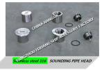 Marine stainless steel sounding pipe head-stainless steel sounding head