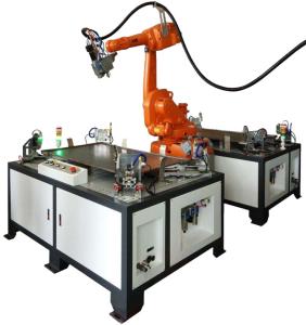 Wholesale 2500W Robot Welding Machine ISO Integrated Laser Welding Workstation from china suppliers