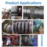 DN25-DN3000 flexible pipe expansion joint rubber Fully End-Sealed Flanged
