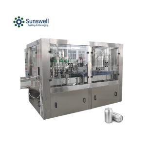 Wholesale Aluminum Empty Can Beverage Filling Machine 500ml Juice Cans Automatic 2000CPH from china suppliers