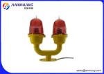 Low Intensity Light / Double LED Aviation Obstruction Light for Buildings