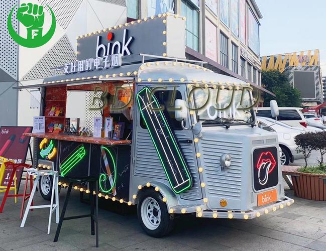 Food Trailer Vintage Mobile Sales of Various Commodities Customized Citroen HY Van