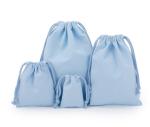 8oz Natural Unbleached Cotton Small Muslin Drawstring Bags 13x16cm