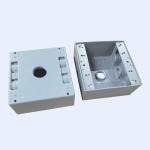 Pvc Coated 7 9 Holes WaterProof Junction Box With Pe Film Package