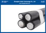 4x16sqmm Aluminum Core XLPE Insulated LV Aerial Bunched Cable