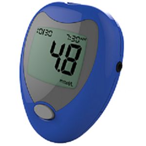 Wholesale Health Care Diabetics Test glucometro Monitor Certificate Blood Glucose Meters Monitor 50 strips+50 Lancets blood Sugar from china suppliers