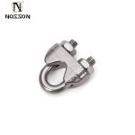 Customized 10mm Metric Size DIN 741 Forged Wire Rope Clamp for Polished