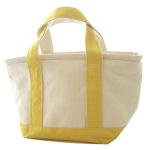Reinforced Handles Canvas 6 Can Cooler , Insulated Freezer Bags For Travel Sedex