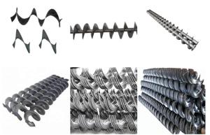 Wholesale Screw Conveyor Forming Sectional Stainless Iso Auger Blade OEM from china suppliers