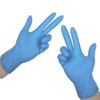 Wholesale Anti Virus Disposable Protective Gloves White / Blue Color Easy To Decompose from china suppliers