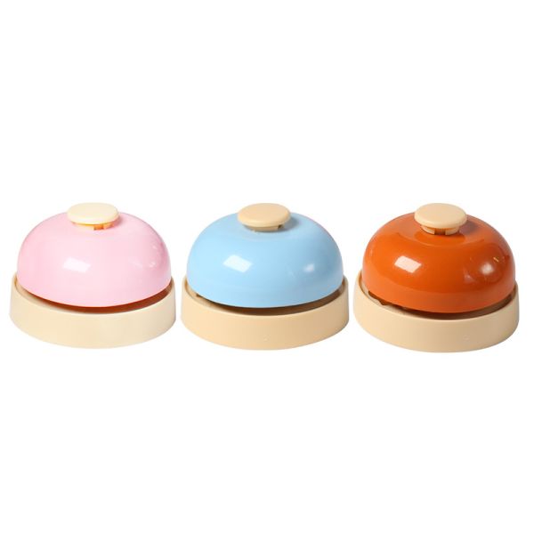 Multiple Colors Chicken Bell Lifelike Ball Interactive Training Press Toy Taffeta Material