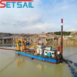 Diesel Power Type 20 Inch Cutter Suction Dredging Sand Dredger Total Length 23