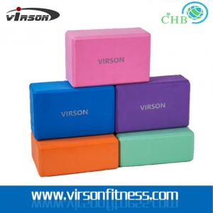 Wholesale Ningbo Virson Yoga Pilates Stretch Exercise Gym EVA Foam Yoga Block / Brick from china suppliers