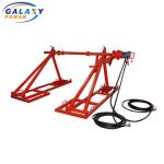 4 Tons Mechanical Cable Drum Jack Transmission Line Accessories Cable Drum