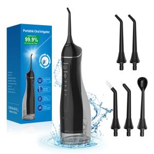 Wholesale 300ml Cordless Water Pick Portable Rechargeable Electric Water Flosser for Oral Care from china suppliers