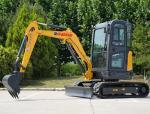 electric hydraulic excavator ZG027S Ergonomic Design With Spacious Driving Space