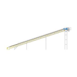 Wholesale Flexible Layout And Operation Belt Conveyor 5.5-16.5KW With Simple Stucture from china suppliers