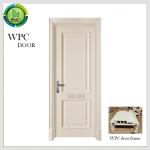 Soundproof Painting WPC Wood Doors Upvc anti Moisture Apartment Use