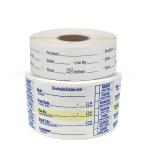 Water-soluble paper self-adhesive label dissolves in water Food-grade label