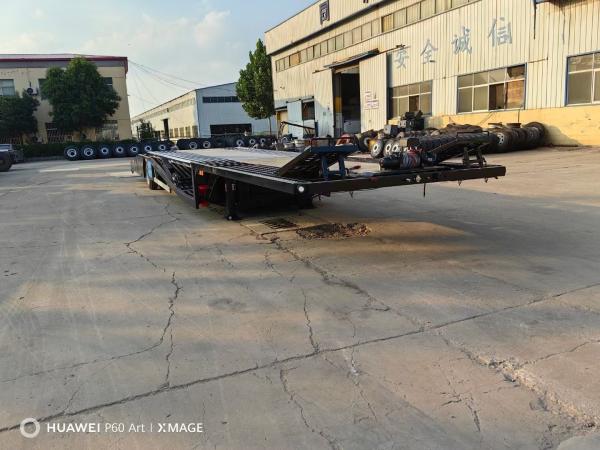 Wabco Relay Valve Single-Axle Four-Car Trailer Heavy Duty Car Hauler for