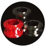 50mm Black Aluminum Steering Wheel Adapter / Universal Steering Wheel Hub