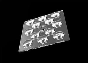 Wholesale 3030 SMD Wide Angle LED Lens , Optical Square LED Lens For Outdoor Lighting from china suppliers