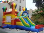 Durable Inflatable Bouncy Slide Fun PVC Tarpaulin For Children