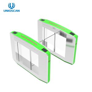 Wholesale Dry Contact Flap Barrier Gate Electronic Acrylic Glass Swing Barrier Turnstile from china suppliers