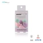 Multi Colored Makeup Sponge Set 7PCS Flawless For Liquid Cream Powder