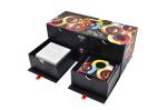 Small Thin Slider Drawer Type Gift Packaging Boxes Luxury Square Rigid Cardboard